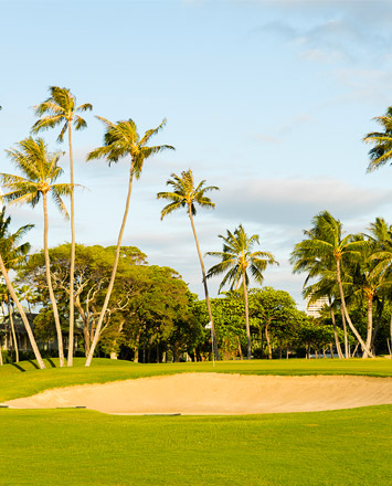 Golfing on Oahu