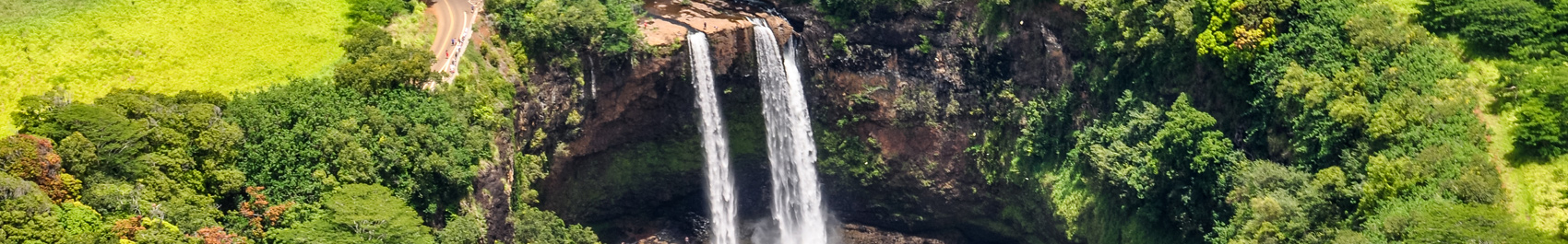 Wailua waterfall on Kauai