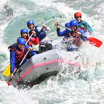 White-water rafting in Costa Rica