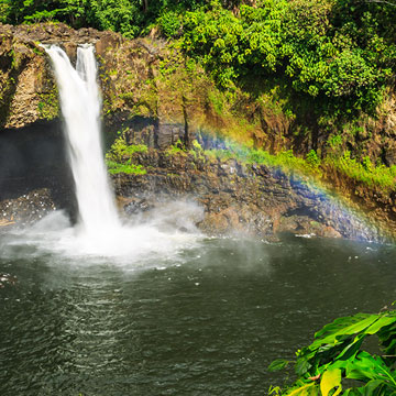 Wailuku River State Park rainbow falls
