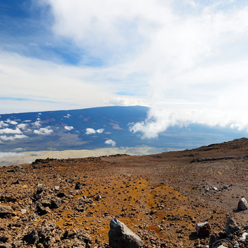 ハワイ島のマウナ・ロア山