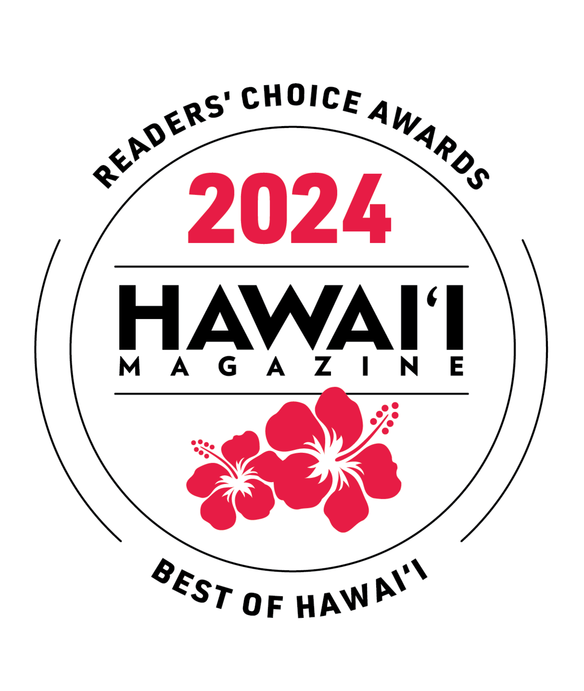 2024 Hawaii Magazine Readers' Choice Award for Best Boutique Hotel
