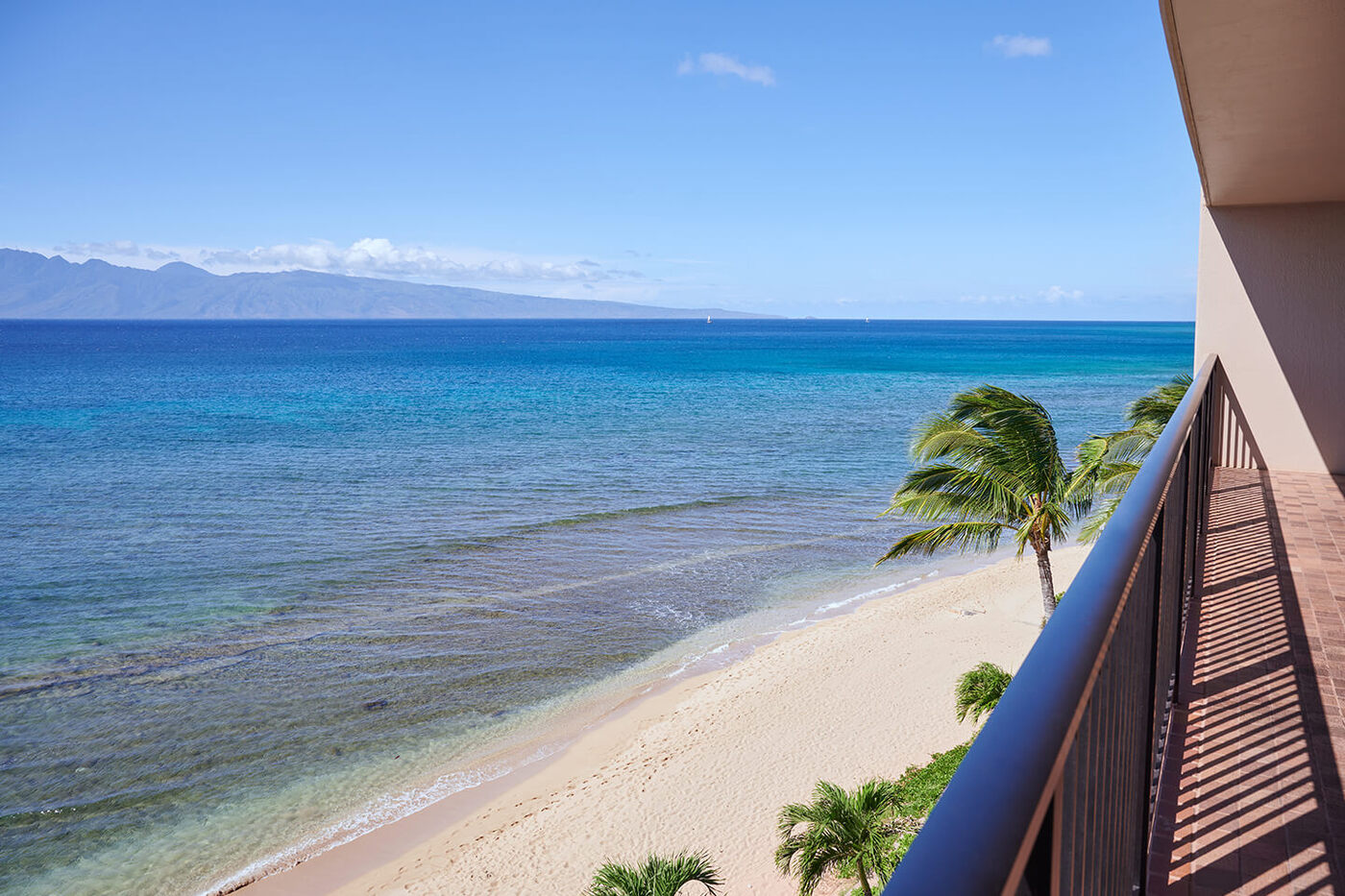 Two-Bedroom Oceanfront Aloha Suite View from Lanai