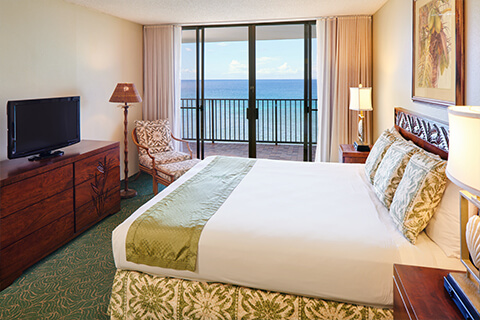 Two-Bedroom Oceanfront Suite Bedroom