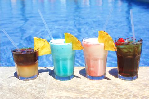 Cocktails from Beach Club Restaurant and Bar