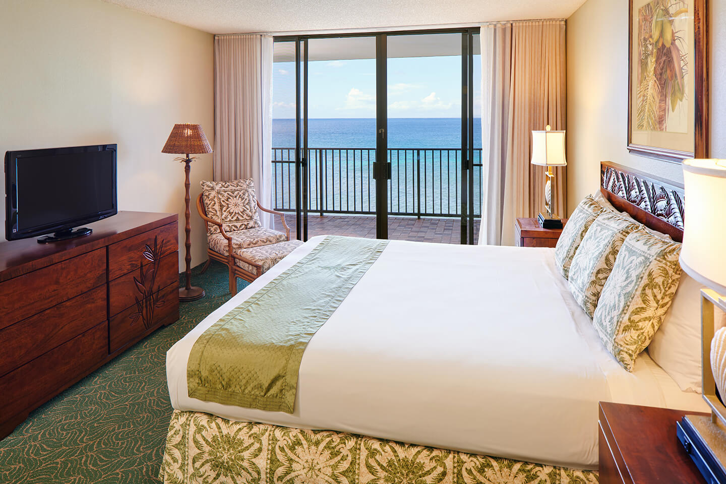 Two-Bedroom Oceanfront Suite Bedroom