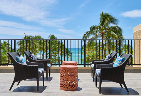Seating Area on Recreation Deck