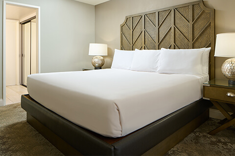 Two-Bedroom Premium Oceanfront Master Bedroom