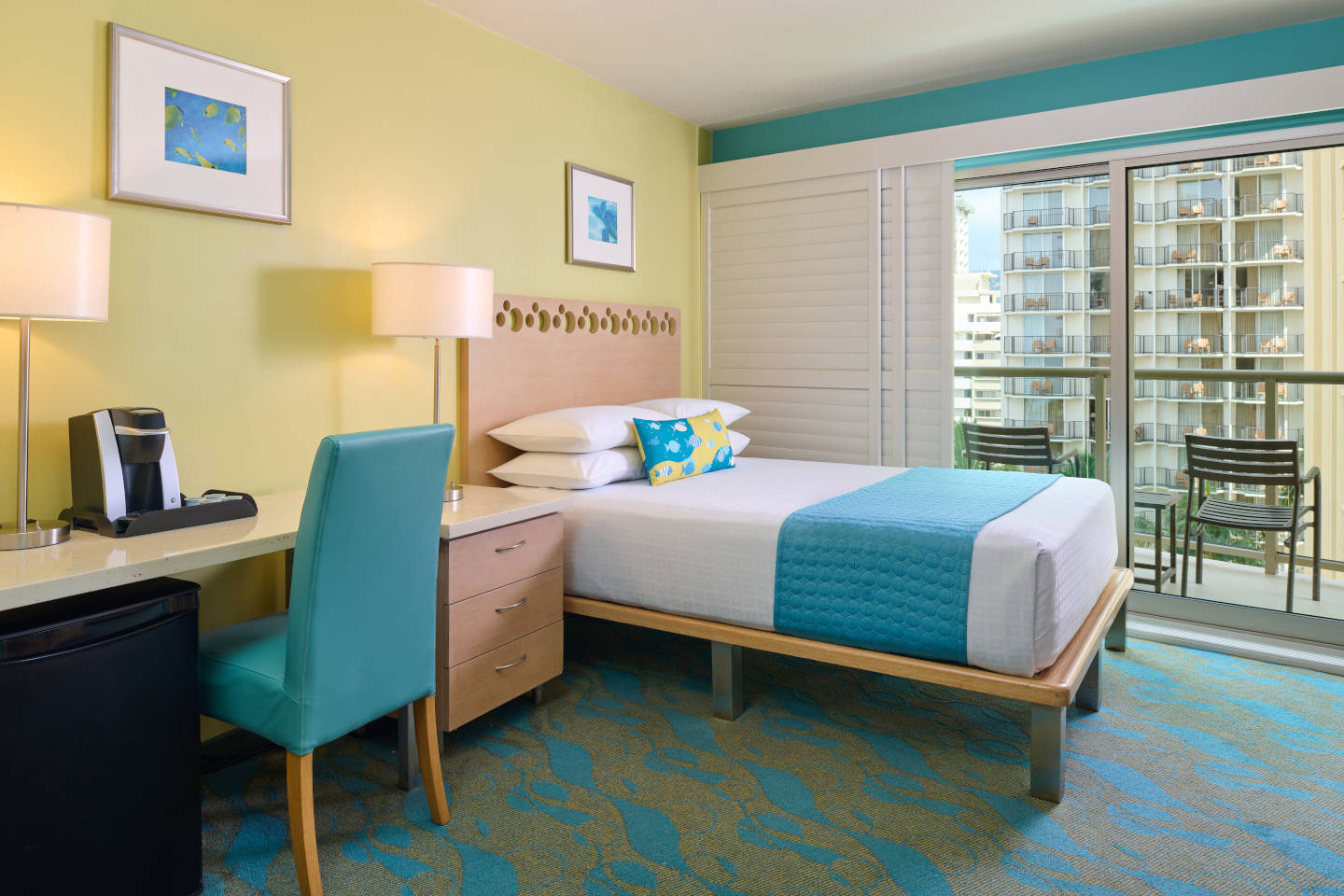 Standard Hotel Room with Accessible Accommodations at Aston Waikiki Circle Hotel