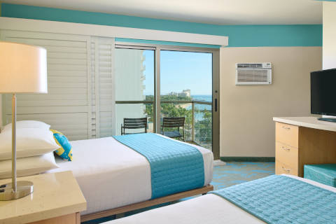 Ocean View Room at the Aston Waikiki Circle Hotel