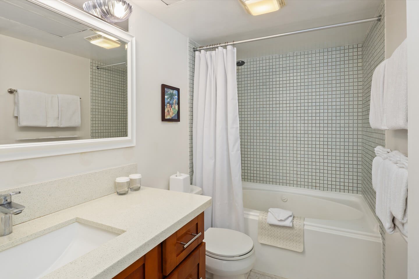 One-Bedroom Executive Mountain View Suite Bathroom