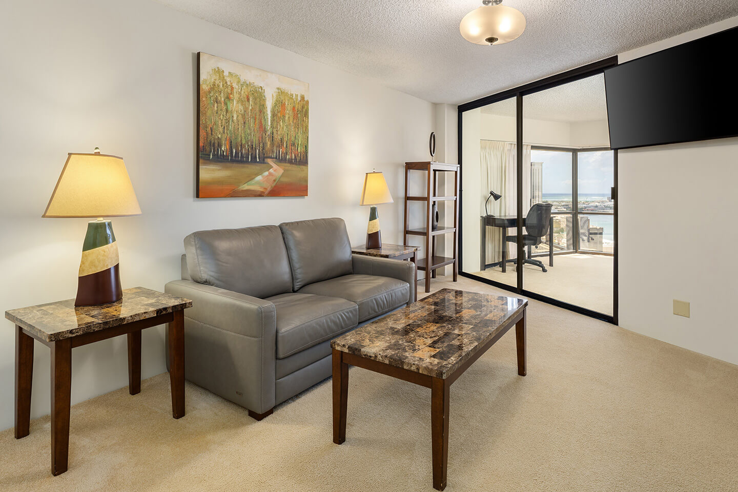 Business Suite Deluxe Ocean View Living Area