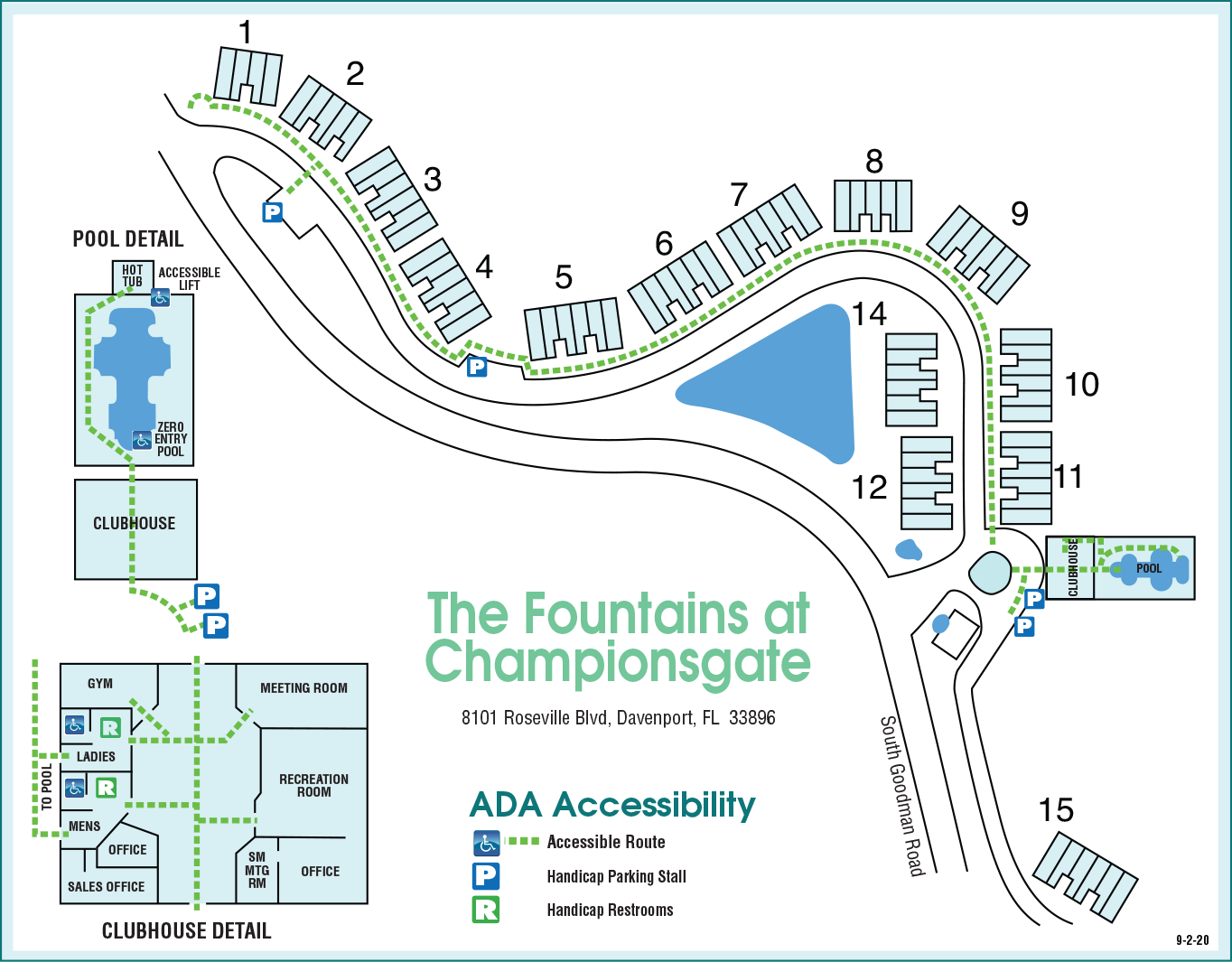 Accessibility map