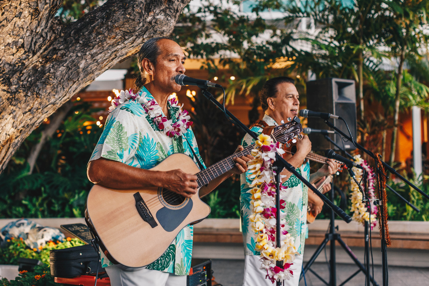 Entertainment on property grounds.