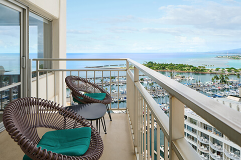 Luxury Two-Bedroom Ocean View Balcony
