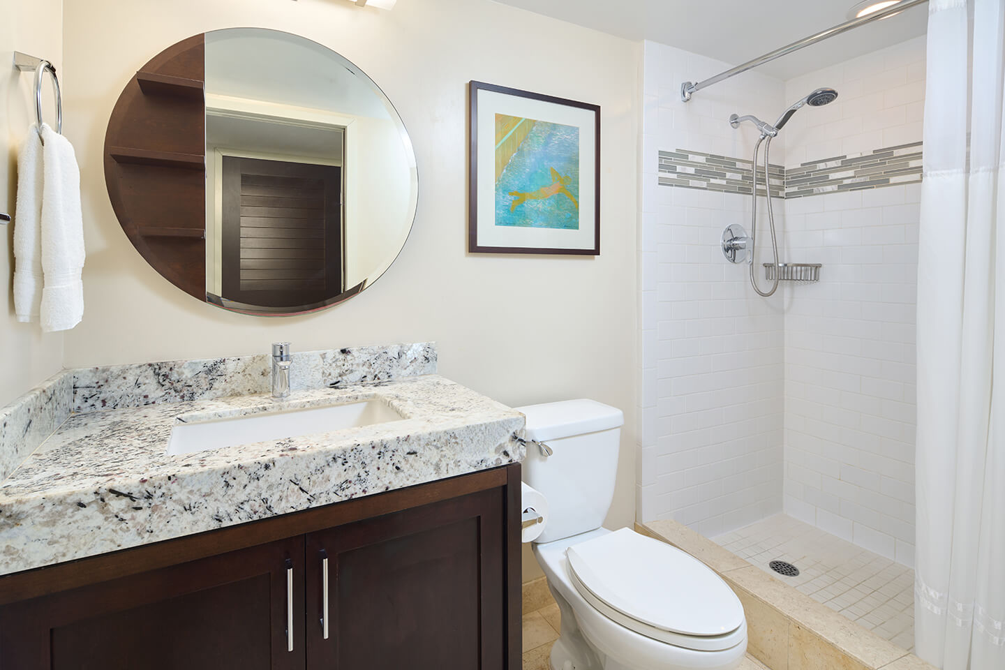 Luxury Two-Bedroom Ocean View Bathroom