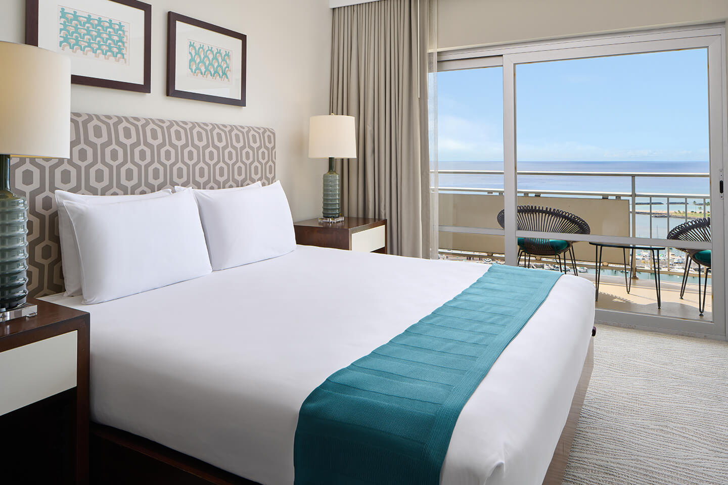 Luxury Two-Bedroom Ocean View Bedroom