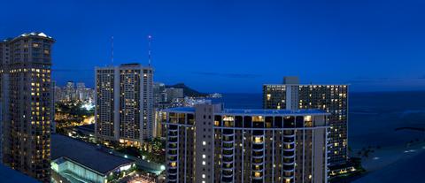 Waikiki View at Night