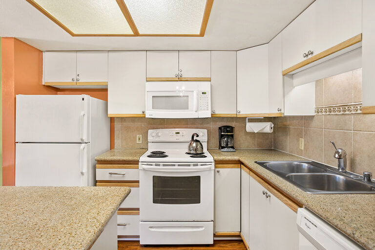One-Bedroom Deluxe Standard Suite Kitchen