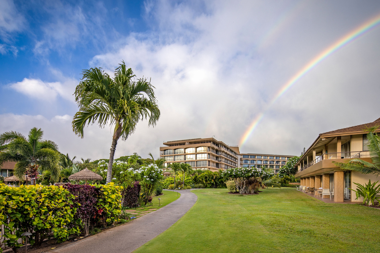 Rainbow Over Kaanapali Beach