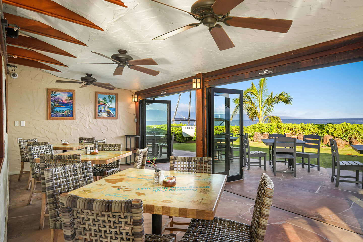 Dining at the Maui Kaanapali Villas