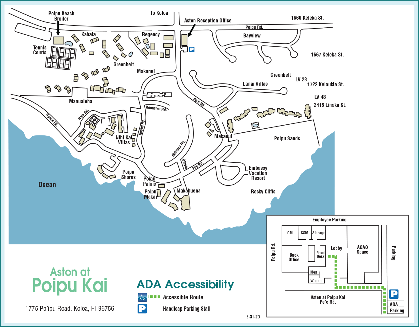 Accessibility map