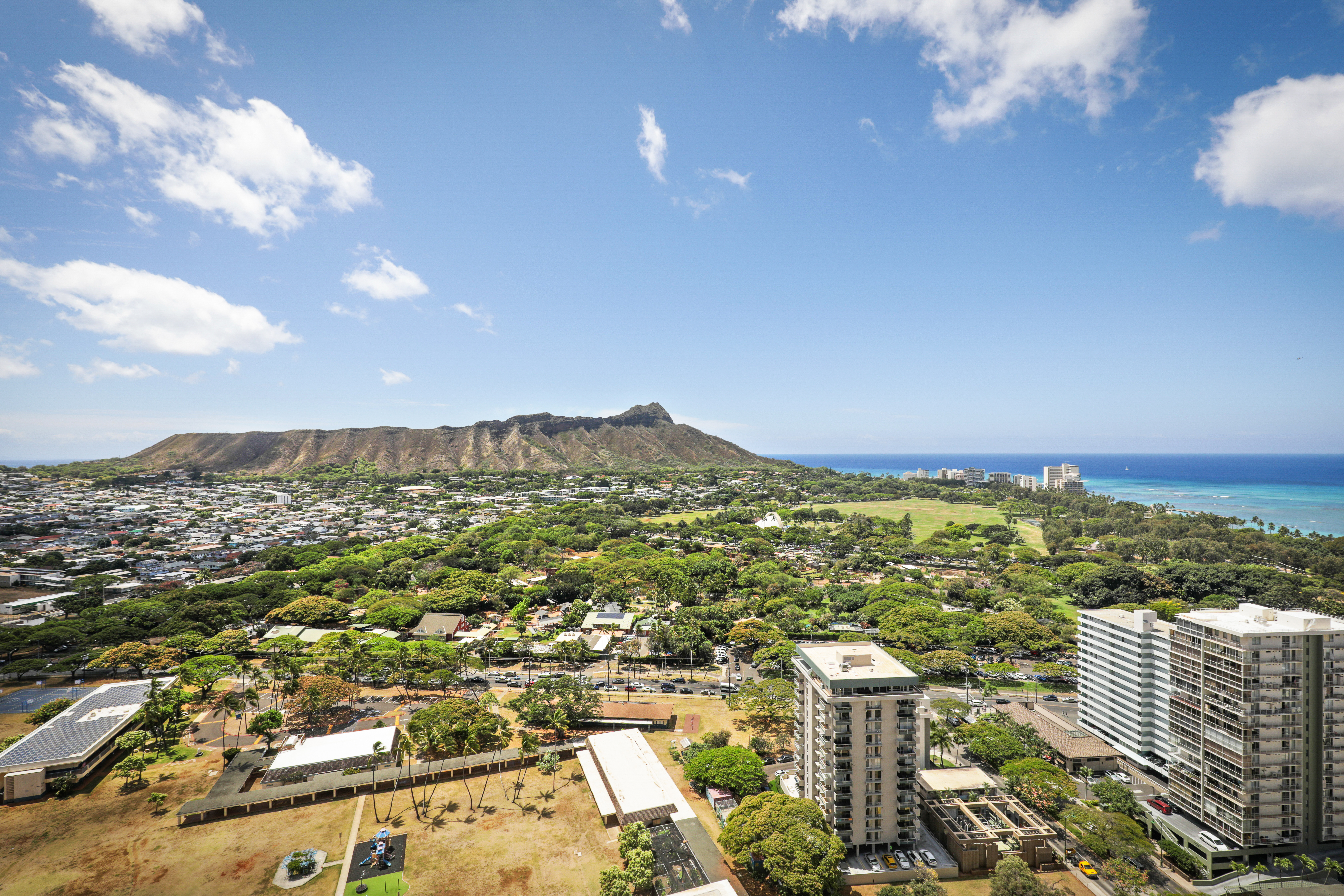 View from Two-Bedroom Diamond Head Suite Lanai