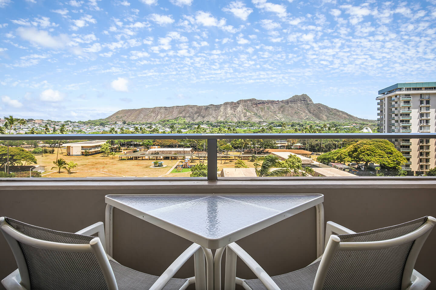 View from Two-Bedroom Diamond Head Suite Lanai