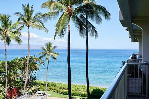 View from One-Bedroom Ocean View Suite Lanai