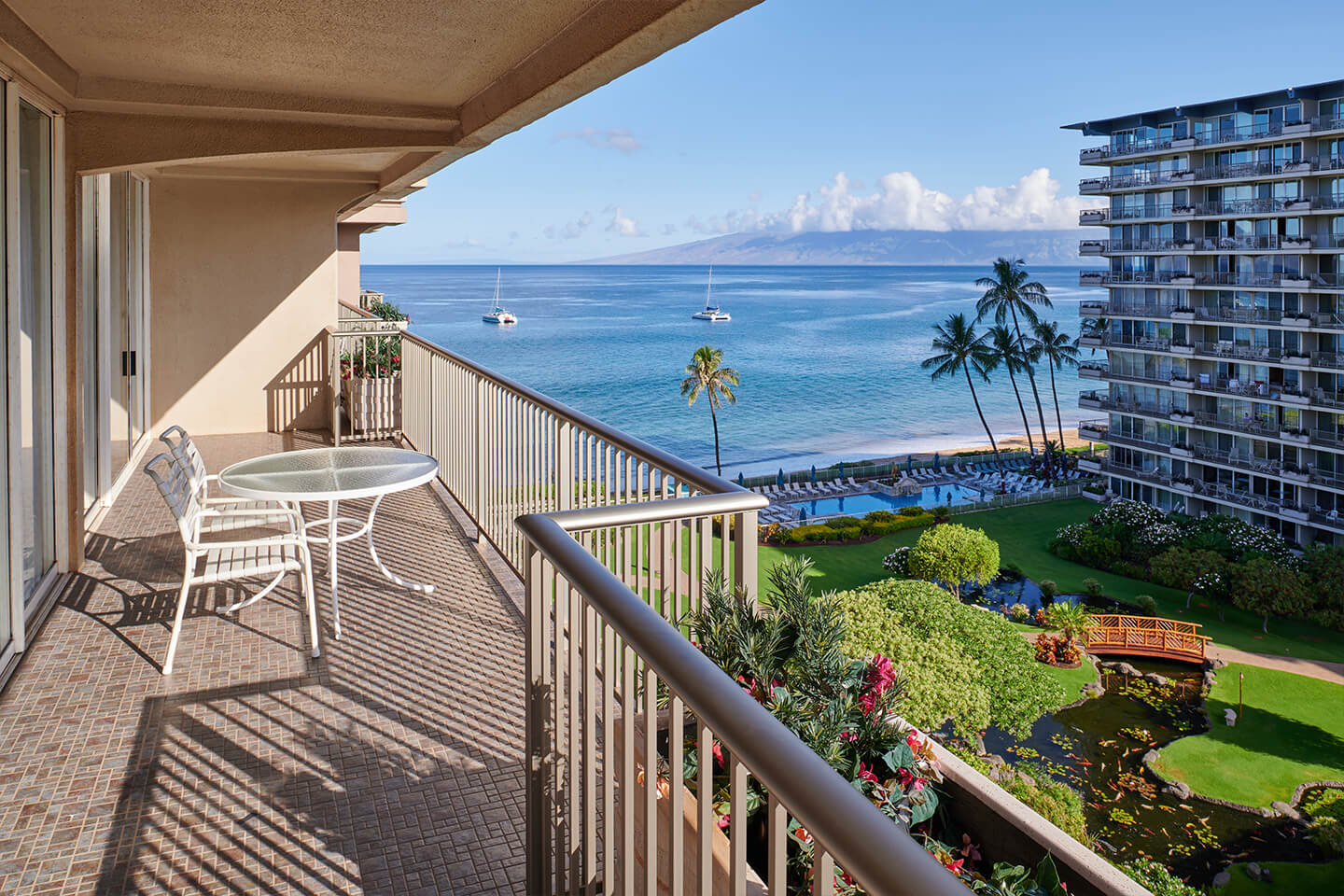 View from One-Bedroom Two-Bath Ocean View Suite Lanai