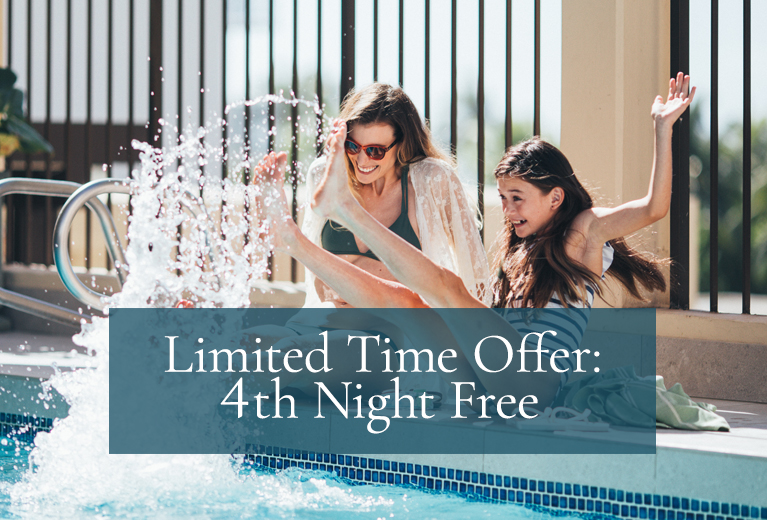 Limited Time Offer: 4th Night Free